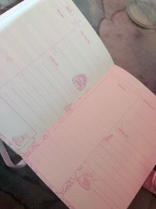 Cute Pink Aesthetic diary