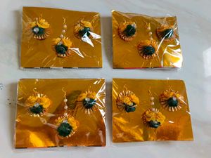 New Four Haldi Jewellery Set (Combo of 4)