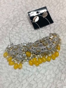 Hoop Jhumka Earrings Set