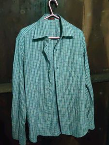 Checked Green Shirt