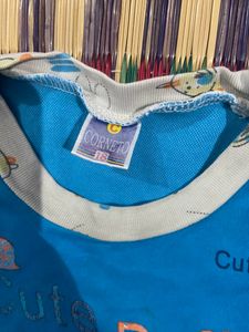 Kids Dress Set Blue