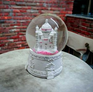 Taj Mahal light Snow Globe