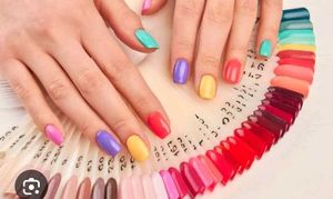 Multi Colour Nail Polish.