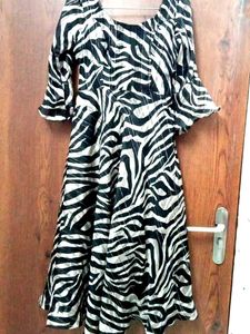 Zebra Print Dress