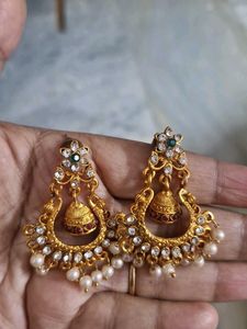 Vintage Style Jhumka Earrings