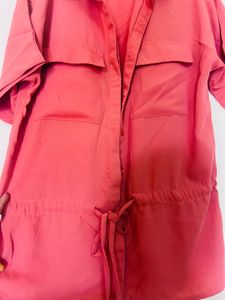 Peach Cute Korean Shirt