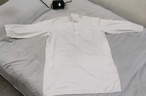 White Kurta For Man