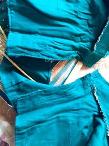 Blue Coloured Embroidered Sareee🦋🦋....