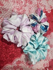 Pastel Scrunchie Set