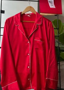 Victoria’s Secret Red Satin Top