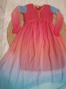 Anarkali Gown With Dupatta