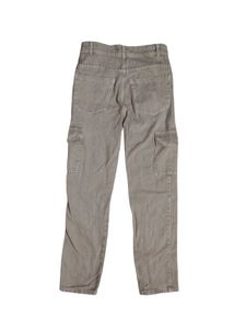 Stylish Grey Cargo Pants | Utility Pockets