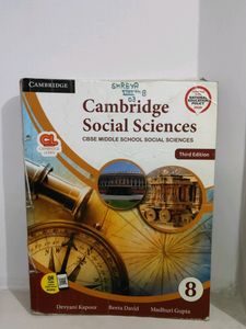 Cambridge Social Sciences CBSE Book Class 8