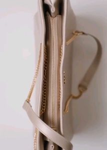 Elegant Cream Tote Bag