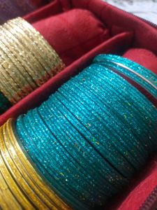 Glass Bangles With Bangle Box