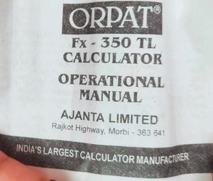 Scientific Calculator Used In Bsc. Exam