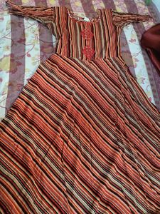 Striped Ethnic Kurta