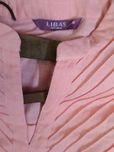 Peach Cotton Kurti