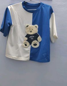 Cute Blue Bear Lounge Set