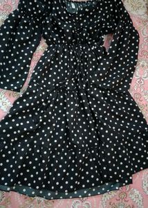 Black Polka Dot Dress – Old Money Vibes ✨💃🏻