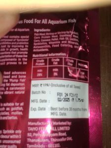 Best Quality Fish Food