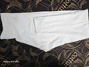 Ankle Length White Legging