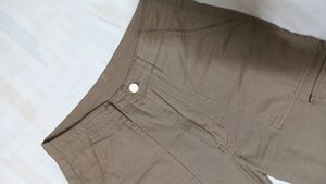 Beige Cargo Pants