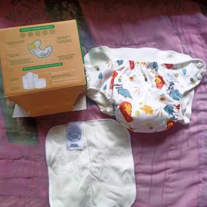 Brand New Mothersparsh Cloth Diaper, Free Size made With Organic Cotton