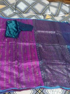Silk Saree with Blouse Piece
