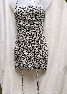 1156 CUTE RUCHED BODYCON