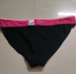 Black &amp; Pink Bikini Bottom