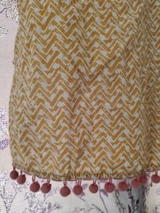 Orange Light Cotton Top