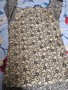 Beautiful Black Short Kurta
