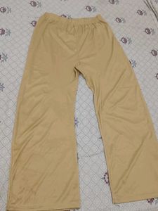 Trendy Beige Plazo Set