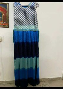 blue party wear Shady gown