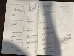 4 Tests Subject Wise (Geography)