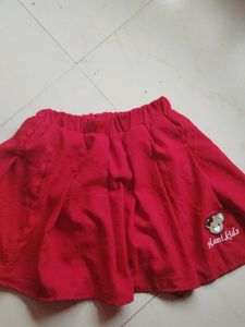 Cute Red Skirt
