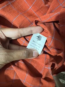 Orange Casual Shirt- Netplay