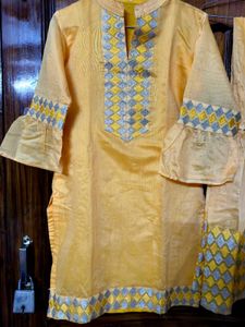 Yellow Garara ( Margin Inside)