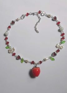 Strawberry Necklace