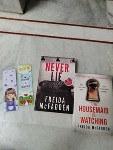 Never Lie + The Housemaid Is Watching Book