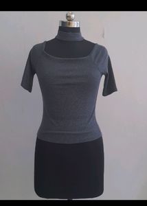 Gray top