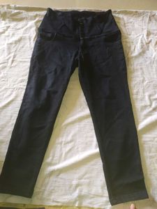 High-Waisted Black Skinny Jeans