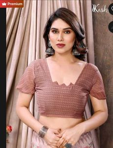 Elegant Floral Georgette Saree