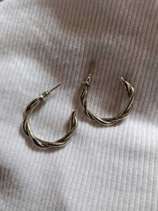 Silver Earring 🛍️💍👛🪞