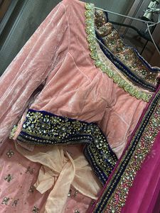 Elegant Pink Lehenga Choli Set