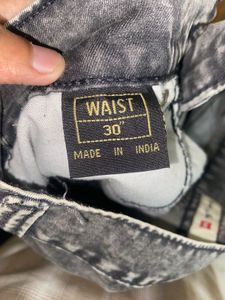 Stylish Gray Denim Jeans