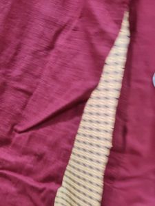 Maroon Kurta Pajama Set