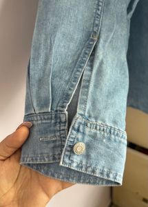 Denim Shirt Bust 46-48 Plus Size