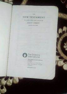 New Testament &amp; Psalms
